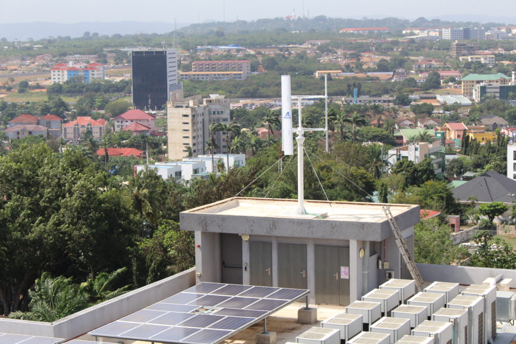 Wind Power at the office, BPA Heights